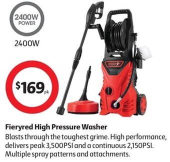 Fieryred High Pressure Washer
