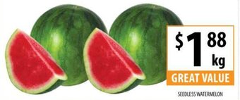 Supabarn SEEDLESS WATERMELON offer