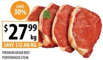 Supabarn PREMIUM GRADE BEEF PORTERHOUSE STEAK offer