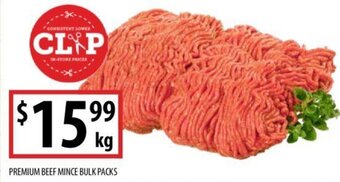 Supabarn PREMIUM BEEF MINCE BULK PACKS offer