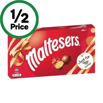 Woolworths Maltesers gift box 400g offer