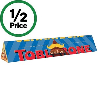 Woolworths Toblerone milk chocolate block 360g offer