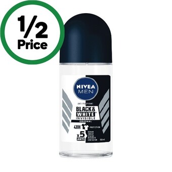 Woolworths Nivea roll on deodorant 50ml offer