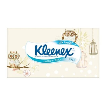 Woolworths Kleenex large & thick 3 ply facial tissues 95 pack offer