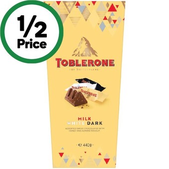 Woolworths Toblerone gift box 440g offer