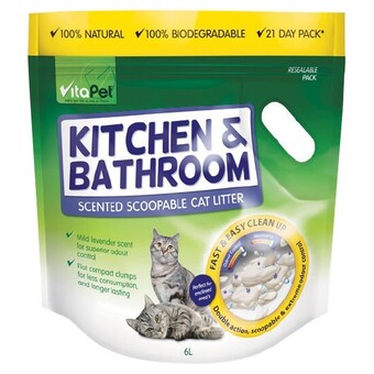 Woolworths Vitapet cat litter 6 litre offer