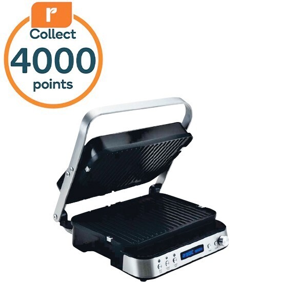 Eurochef smart multi contact grill sandwich panini press maker fast