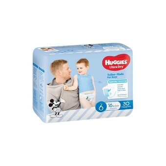 Woolworths Huggies ultra dry bulk nappies pk 30-54 offer