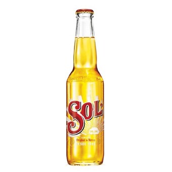 Sol cerveza lager bottles 6x330ml