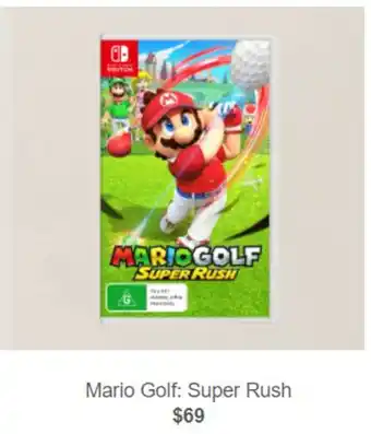 Mario Golf : Super Rush