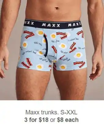 Target Maxx Trunks S-XXL offer