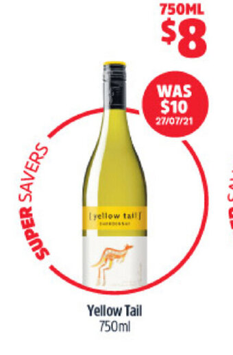 Yellow Tail 750ml