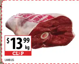 Supabarn Lamb Leg per kg offer