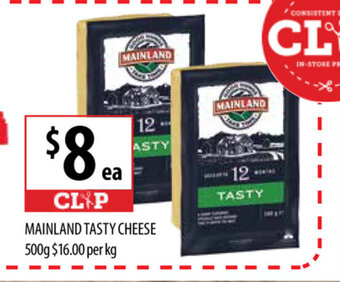 Mainland Tasty Cheese 500g