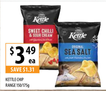 Supabarn Kettle Chip Range 150/175g offer