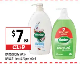 Supabarn Radox Body Wash Range 1 Litre offer