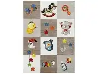LivingStyles Nova Fun Nursery Kids Rug, 160x230cm offer