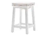 LivingStyles Halifax Mahogany Timber Counter Stool offer