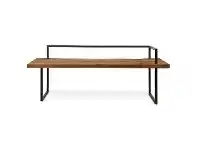 LivingStyles Tropica Santiago Commercial Grade Reclaimed Teak Timber & Metal Hall Bench, 160cm offer