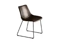 Don Buffalo Leather Dining Chair
