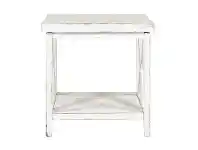 LivingStyles Lorette Paulownia Timber Side Table offer