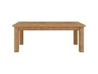 LivingStyles Serafin Rustic Pine Timber Dining Table, 210cm offer