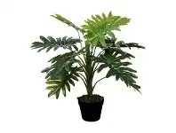 LivingStyles Potted Artificial Monstera Deliciosa Plant, 70cm offer