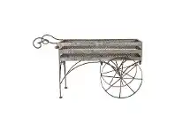 LivingStyles Bourne Iron Flower Cart offer