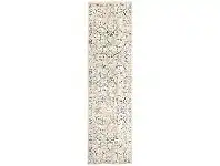 LivingStyles Mayfair Stem Traditional Runner Rug, 80x400cm, Bone offer
