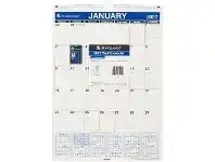 Officeworks At-A-Glance Wall 2022 Calendar 305 x 432mm offer