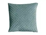 LivingStyles Javier Quilted Feather Filled Scatter Cushion, Duck Egg offer