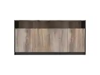 LivingStyles Arto 4 Door Office Storage Cabinet / Credenza, 157cm offer