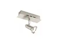 LivingStyles Galactic Metal Spotlight, 1 Light, Satin Chrome offer