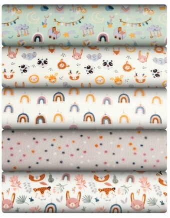 Spotlight Print & Plain Nursery Fleece offer