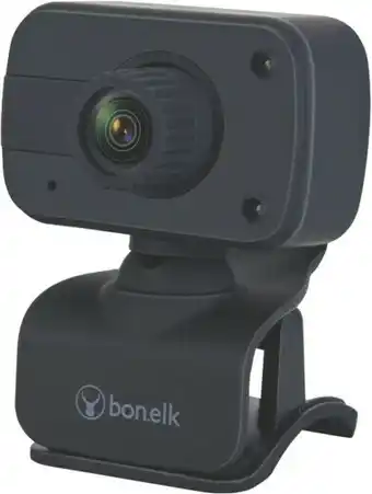 The Good Guys Bon.Elk USB Webcam Clip On 1080p - Black offer
