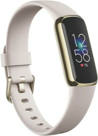 The Good Guys Fitbit Luxe - Lunar White/Soft Gold offer