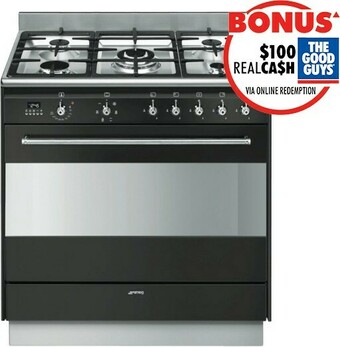 The Good Guys Smeg 90cm Freestanding Cooker offer