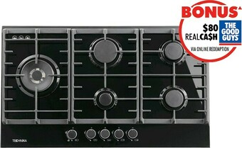 The Good Guys Technika 90cm Gas Cooktop offer