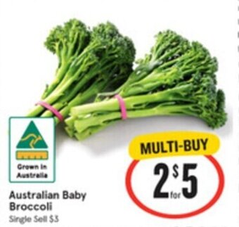 IGA Australian Baby Broccoli offer