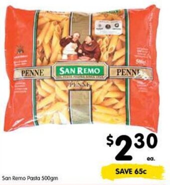 San Remo Pasta 500gm