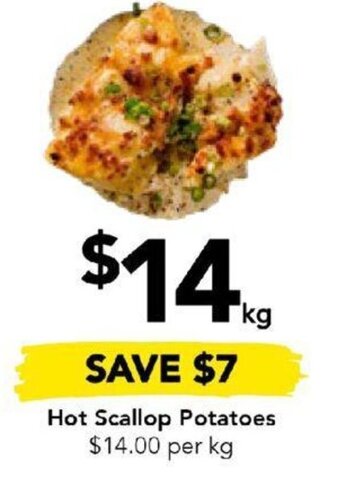 Drakes Hot Scallop Potatoes offer