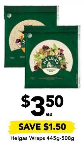 Helgas Wraps 445g-508g