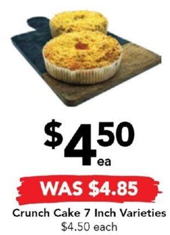 Drakes Crunch Cake 7 Inch Varieties offer