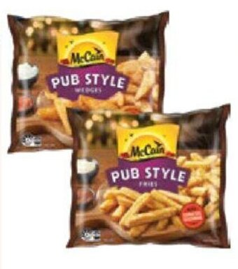 Drakes McCain Pub Style Fries or Wedges 750g offer