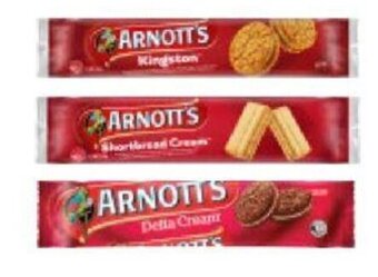 Drakes Arnott's Cream Biscuits 200g-250g offer