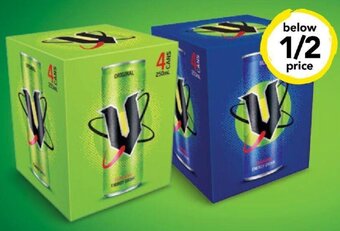 Drakes V Energy Drink Cans 4x250ml offer