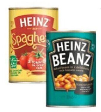 Drakes Heinz Baked Beans or Spaghetti 300g offer