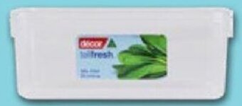 Drakes Décor Tellfresh Container Oblong 2lt offer