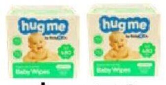 Hug Me By Baby & Co Baby Wipes 480 Pack