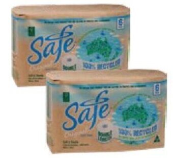 Safe Original Double Length Toilet Tissue 6 Pack